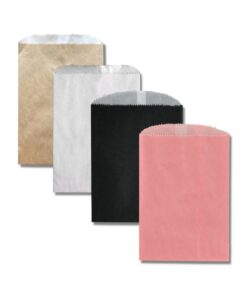 Image of Color Glassine Lined Gourmet Paper Bags.