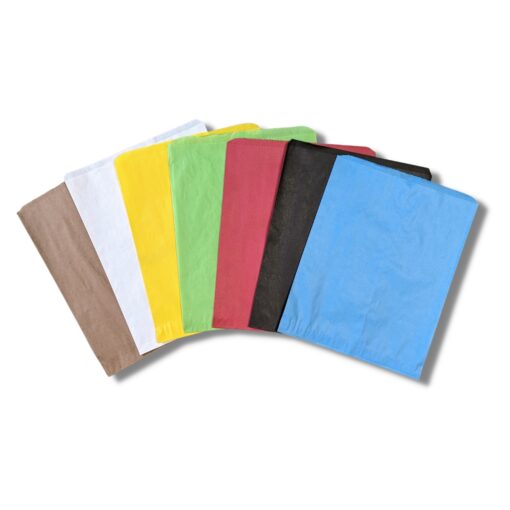 Image of Color Paper Merchandise Bags.