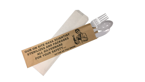 Buy Disposable Silverware Flatware Paper Bags 275 x 10 inches White Plain  Churro Bag Kitchen Cutlery Utensils Holder Made in USA pack of 200 Online  at desertcartINDIA